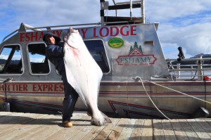 Halibut fishing charter