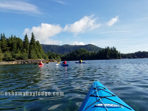 Kayaking Alaska.